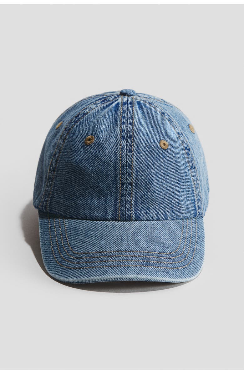 H&M Cap, Alternate, color, Denim Blue