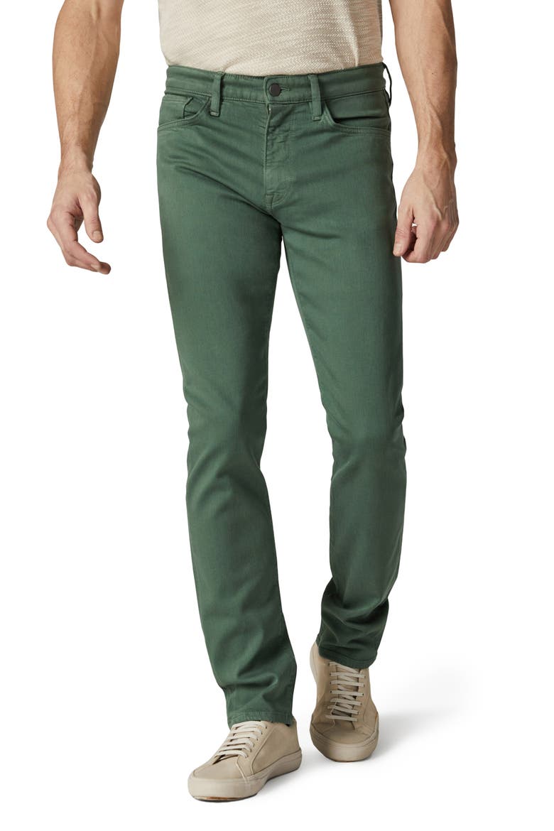 Courage Straight Leg Five-Pocket Pants, Main, color, HUNTER GREEN COMFORT