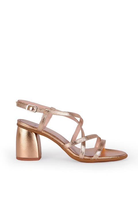 Cloe Leather Heeled Sandal (Women)