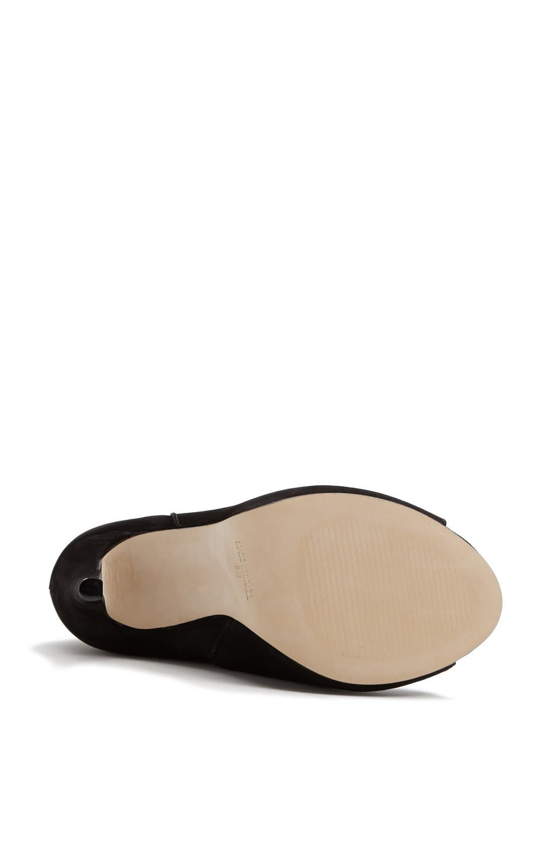 'Amberr' Bootie, Alternate, color, BLACK NUBUCK
