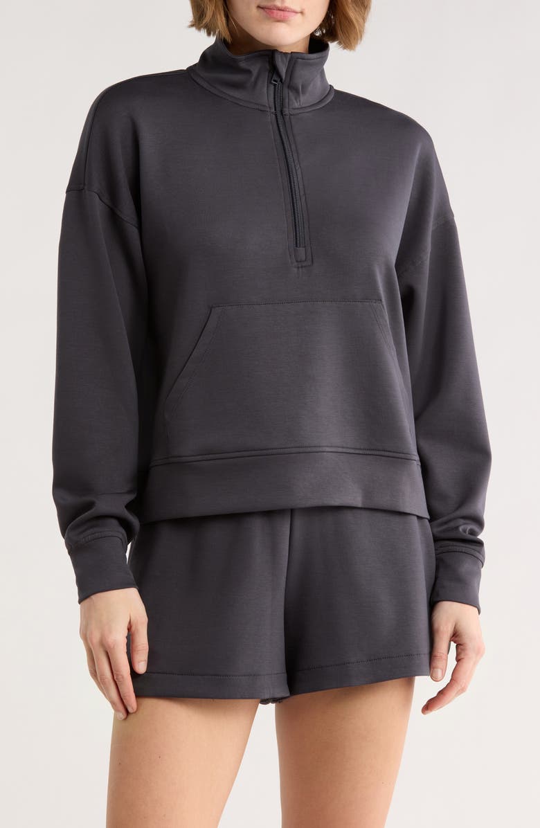 MARIKA Abby Half Zip Pullover, Main, color, Phantom