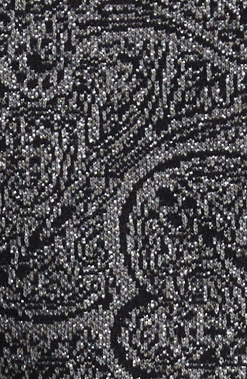 Ramy Brook Lira Jacquard Short Sleeve Knit Top In Black