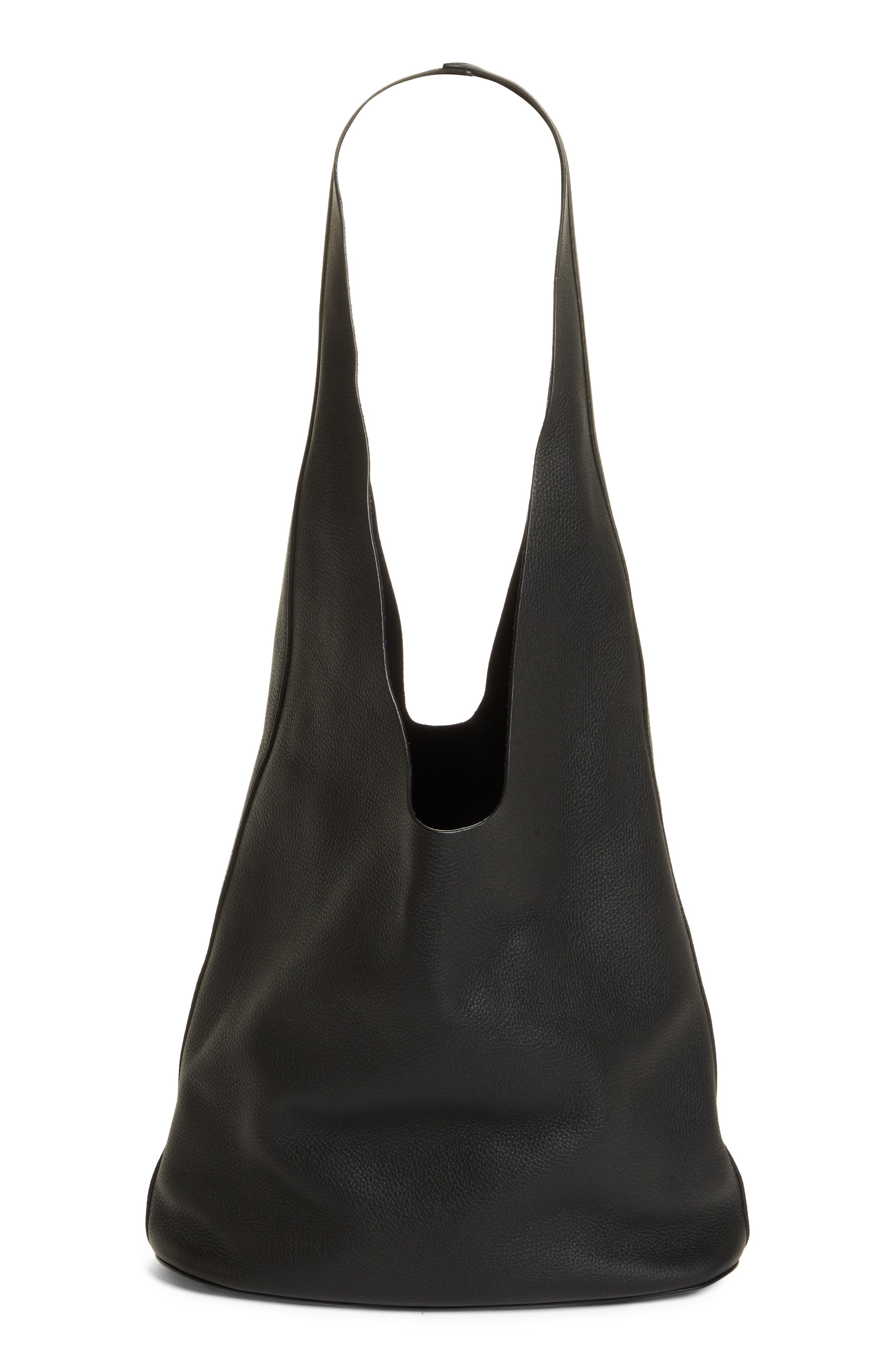 The Row Bindle 3 Leather Hobo Bag, Alternate, color, 