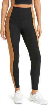 Beyond Yoga Space Dye Colorblock Ankle Leggings