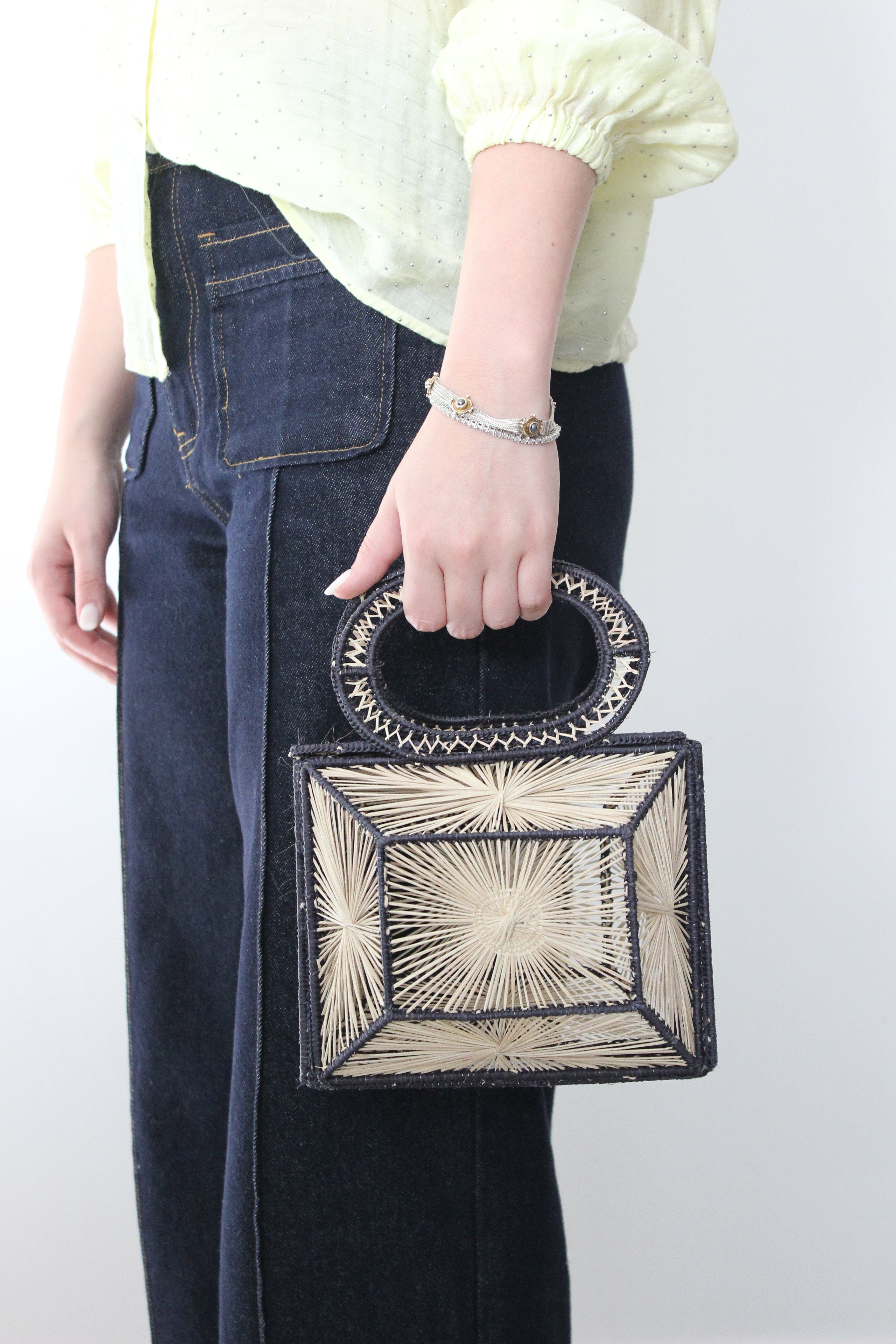 Amazónica Ara Handbag, Alternate, color, Beige / Dark Brown