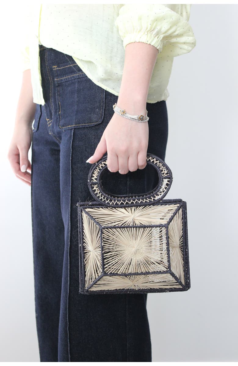 Amazónica Ara Handbag, Alternate, color, Beige / Dark Brown