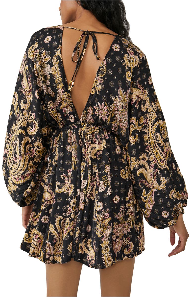 Free People Arzel Print Long Sleeve Minidress | Nordstromrack Free People Arzel Print Long Sleeve Minidress | Nordstromrack