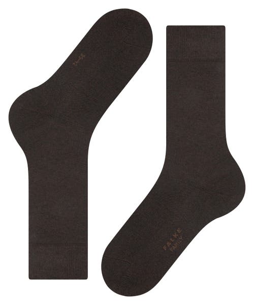 Falke Family Sustainable Cotton Socks In Brown