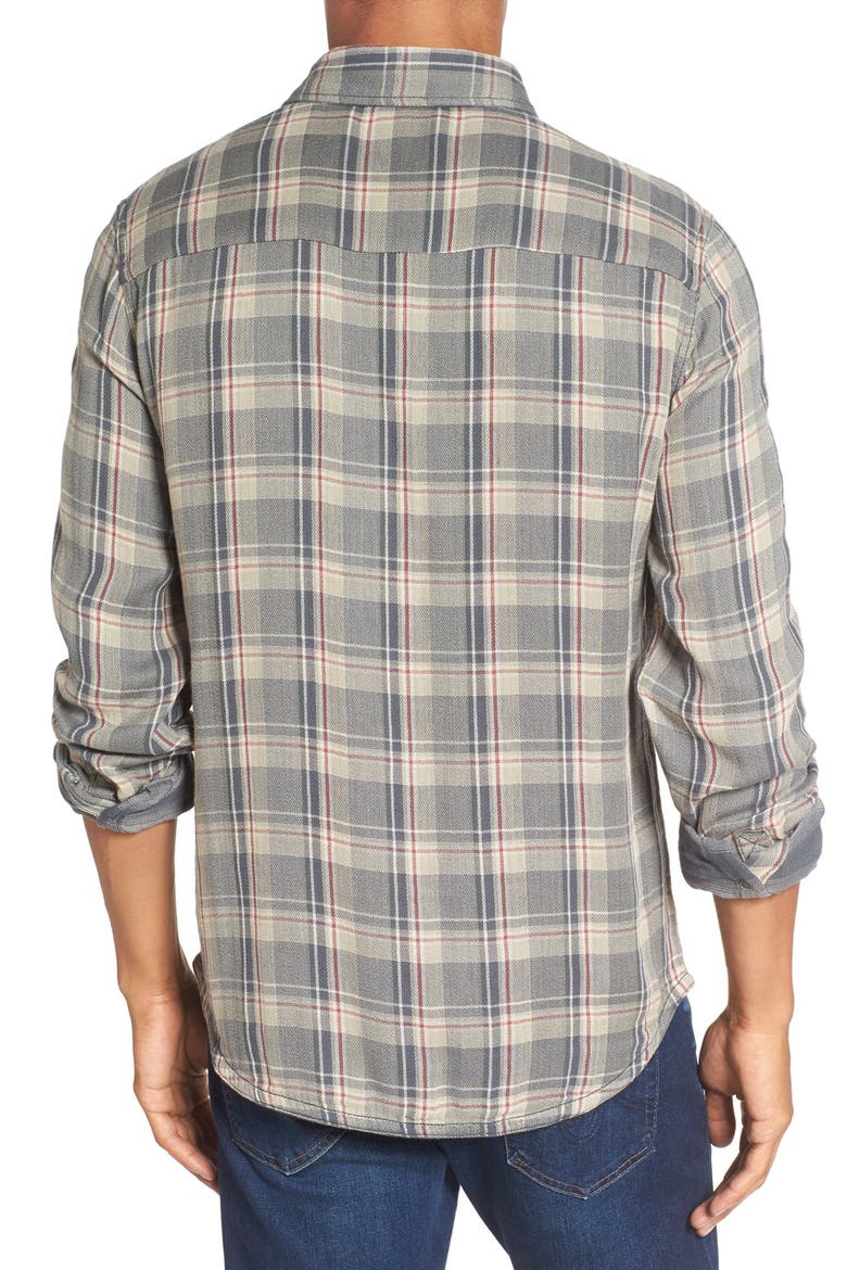 Melville Reversible Flannel Shirt, Alternate, color, ABYSS