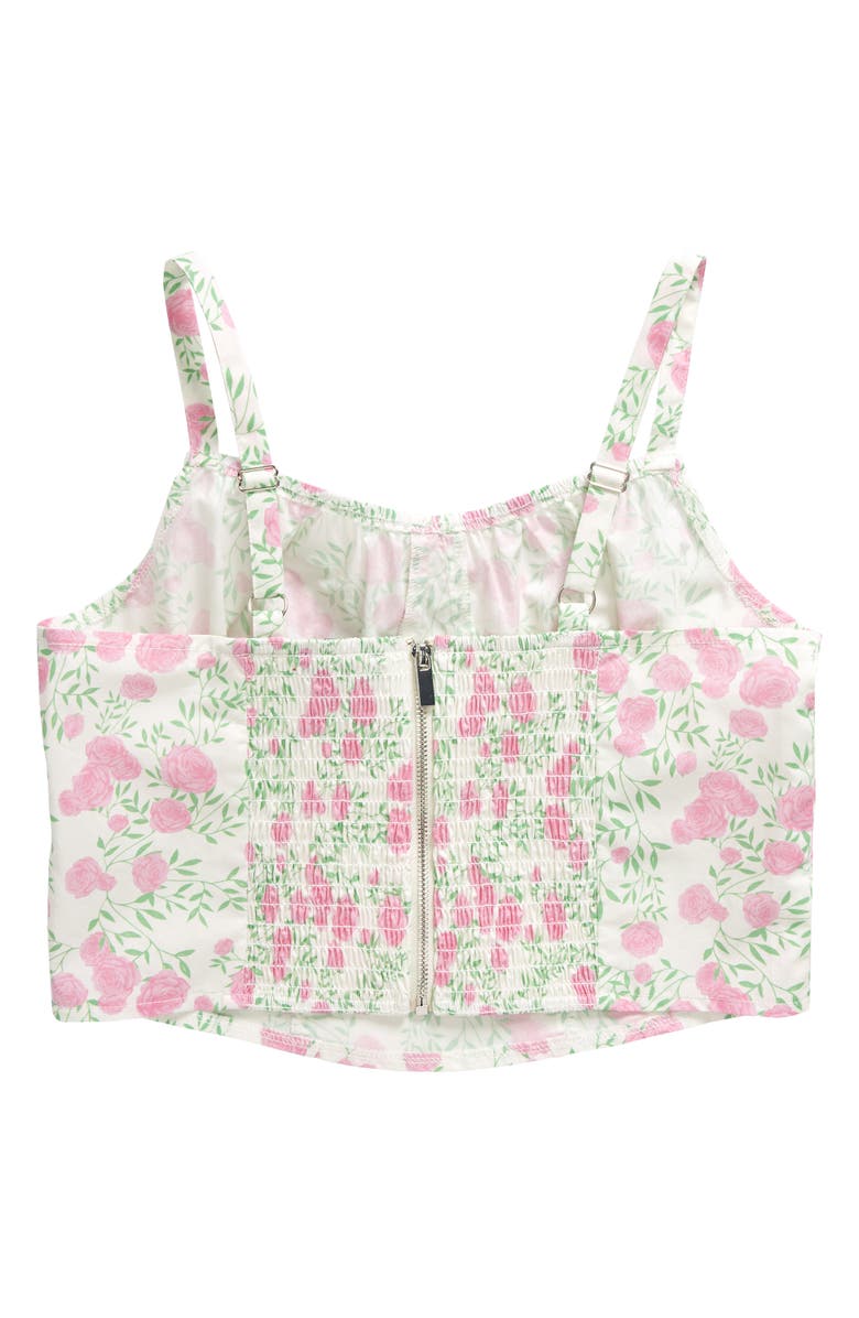 Freshman Kids' Zip Back Crop Camisole, Alternate, color, 