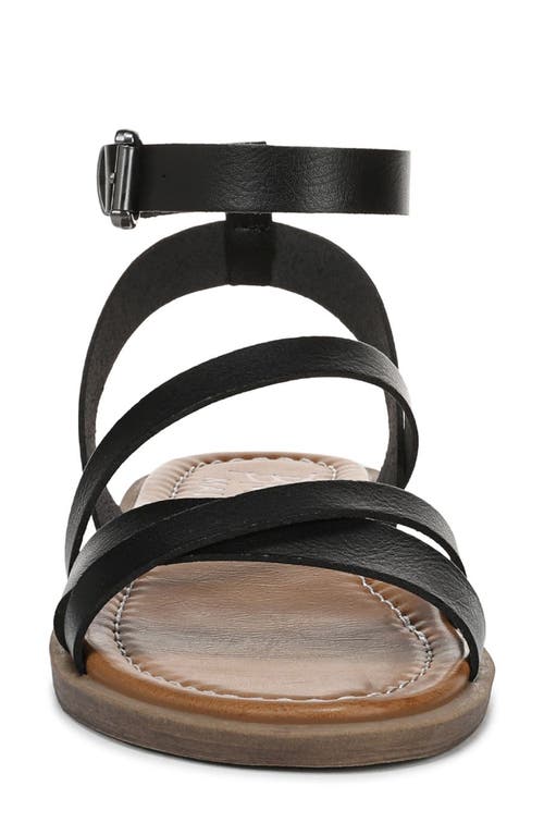 Blowfish Malibu Daffodil 2 Sandal In Black Faux Leather