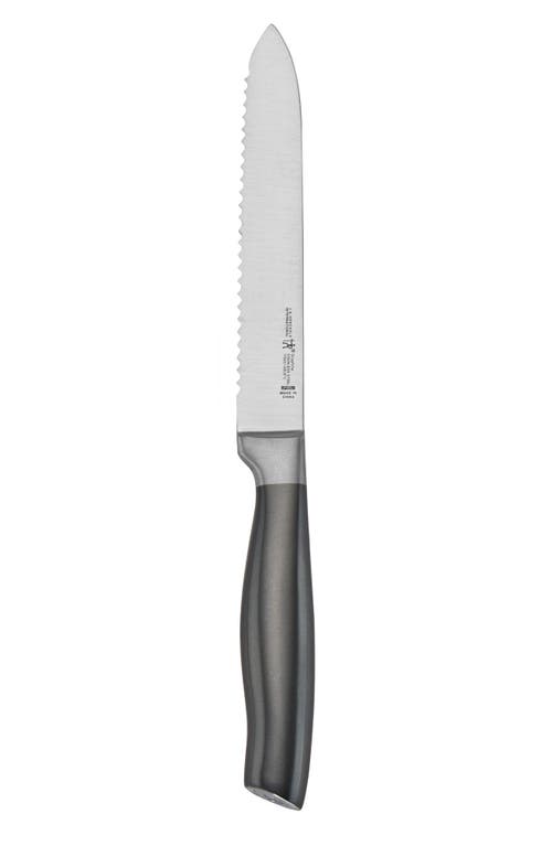 Henckels Cutlery Graphite 13-piece Knife Block Set In Gray