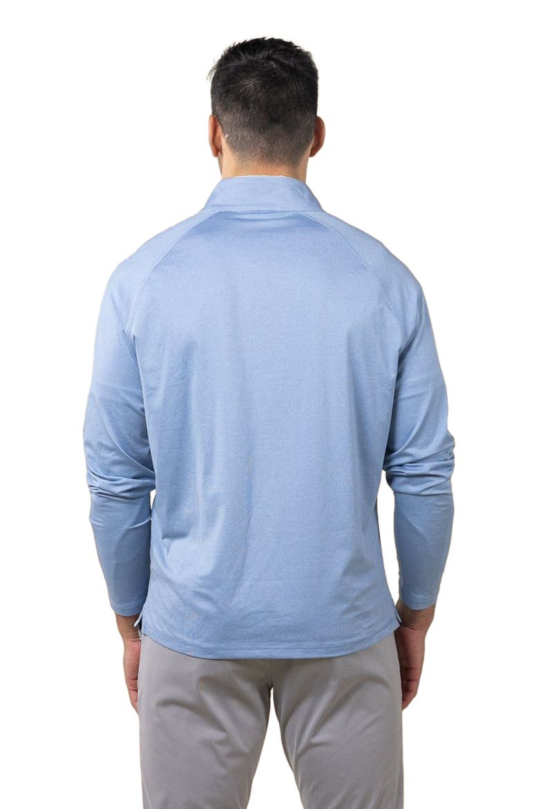 Ace Raglan 1/4 Zip, Alternate, color, Denim