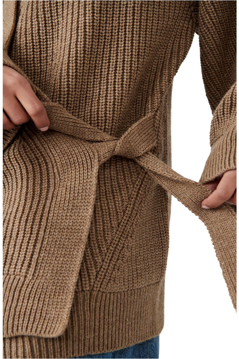 Longline Cardigan, Alternate, color, DRIFTWOOD