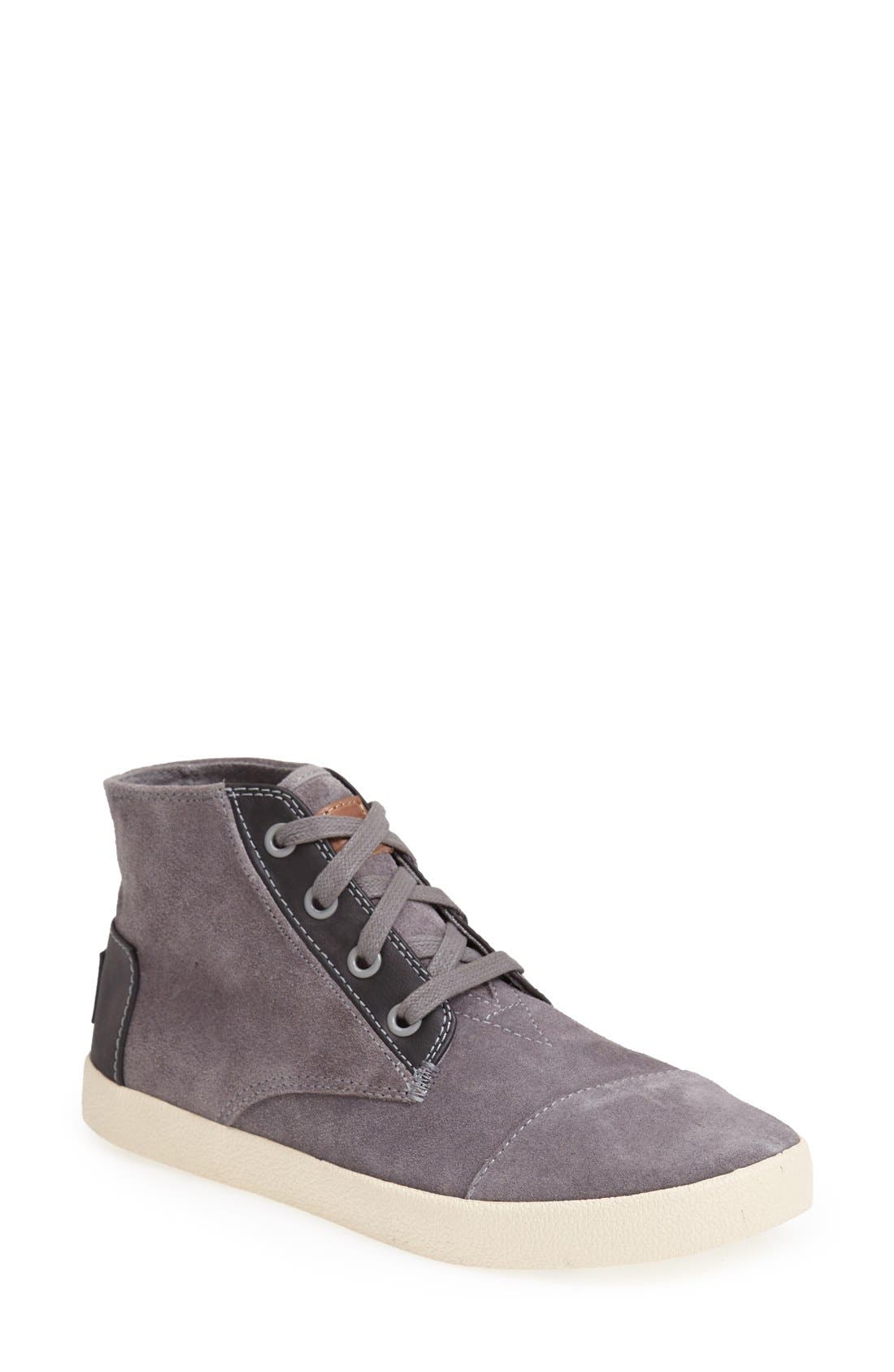 'Paseo - High' Sneaker, Main, color, MEDIUM GREY