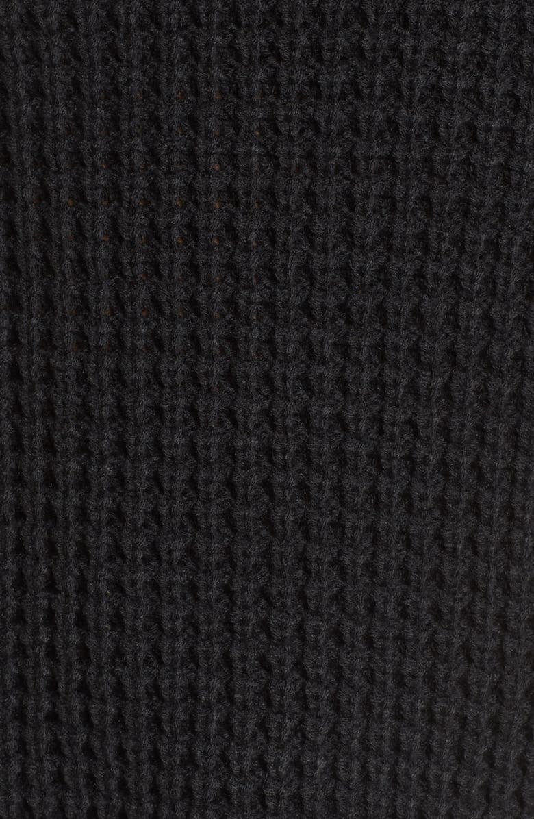 Love By Design Cowl Neck Thermal Stitch Sweater, Alternate, color,