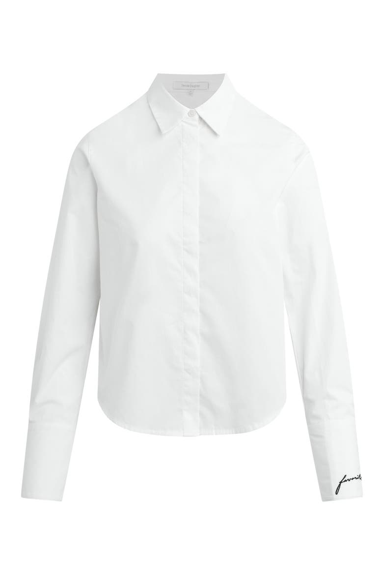 The Classic Poplin Shirt, Alternate, color, WHITE
