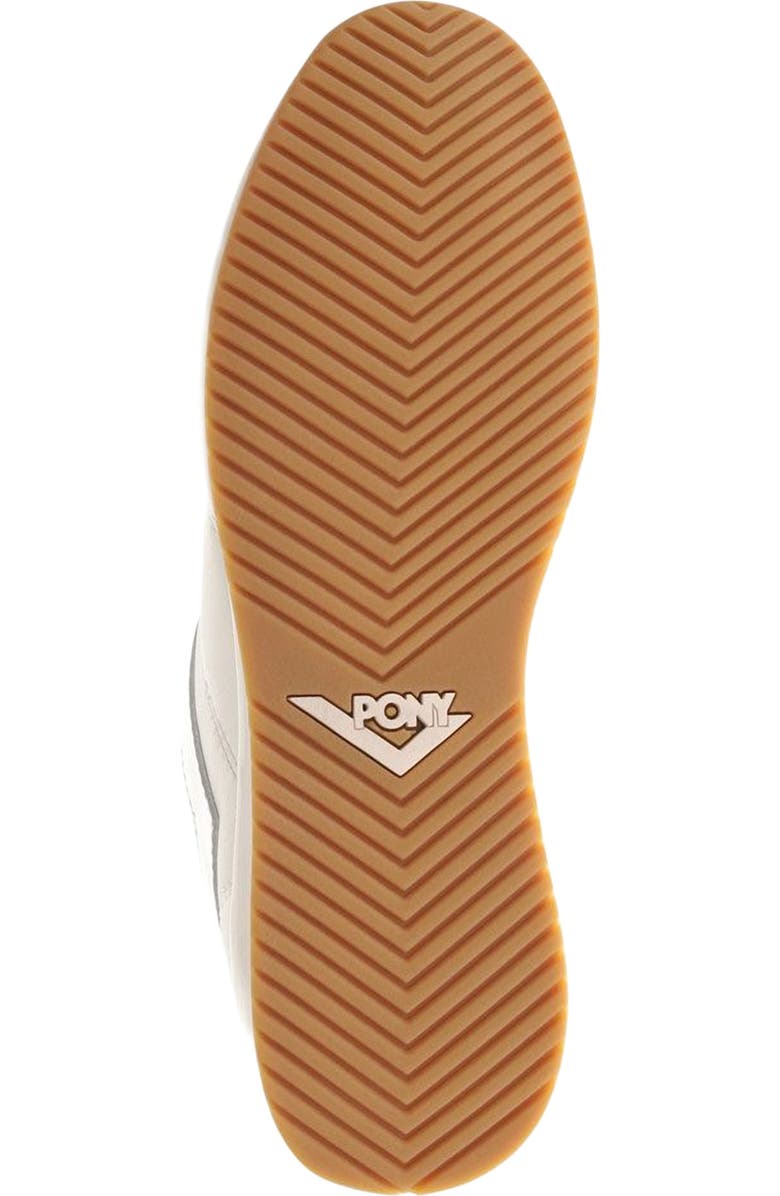 PONY KO-80 Low Classic Sneakers, Alternate, color, Snow White/Moonbeam/Silver