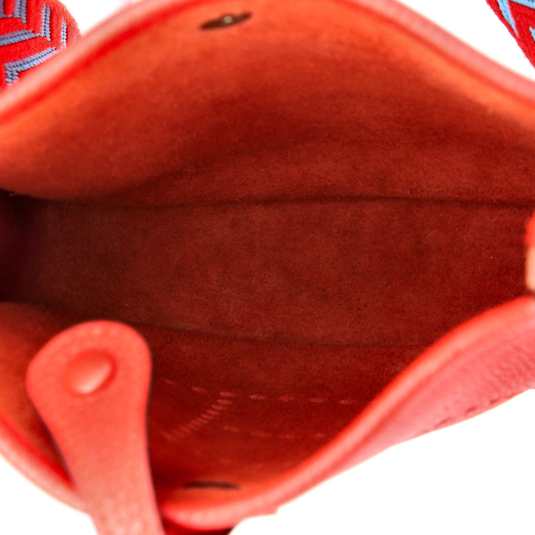 Pre-Owned Hermes Evelyne Bag Gen III Maurice TPM, Alternate, color, Rouge De Coeur