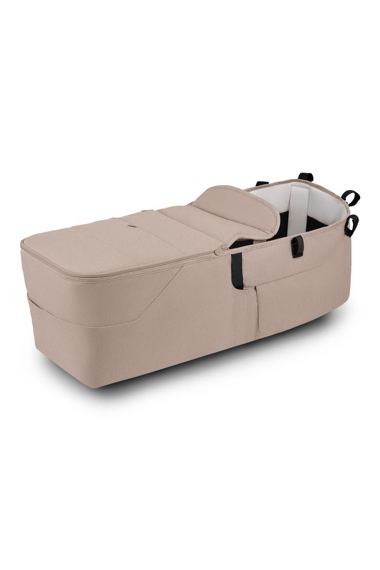 Twin Bassinet Fabric Set for Bugaboo Donkey 6 Stroller, Main, color, DESERT TAUPE MELANGE
