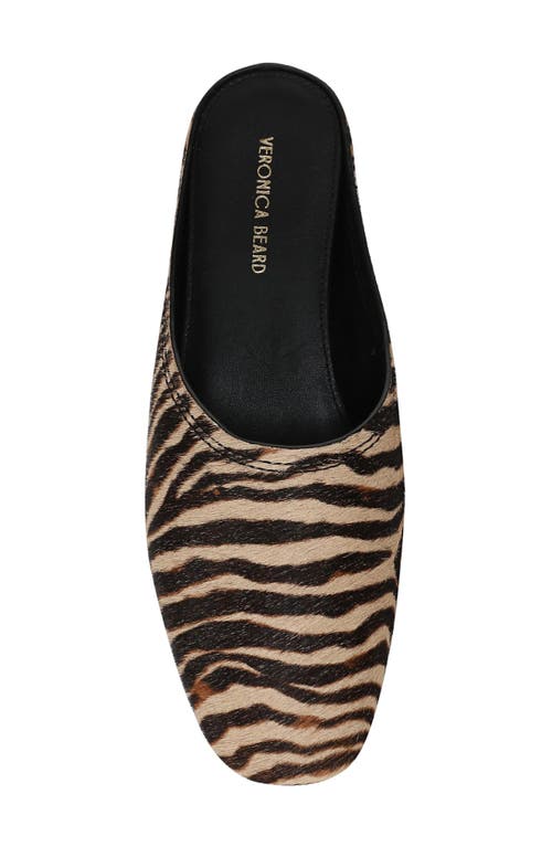 Veronica Beard Narcisa Flat Mule In Brown
