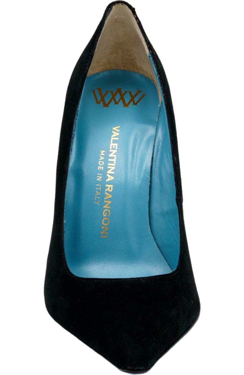 Valentina Rangoni Giunone Cashmere Suede Flats, Alternate, color, Marmo Cashmere