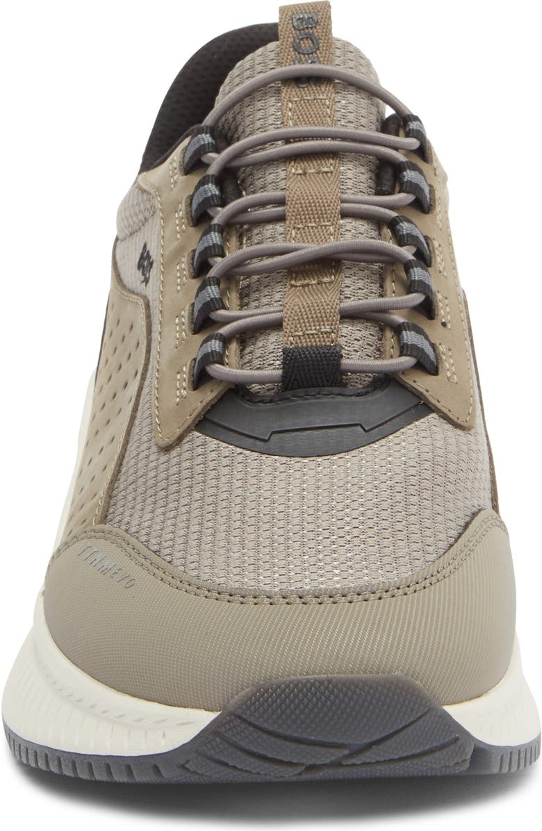 BOSS TTNM EVO Runn Sneaker, Alternate, color, Beige/ Khaki