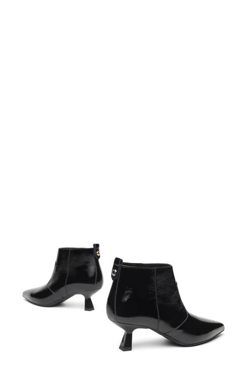 Nerogiardini Mid Heel Ankle Bootie In Black