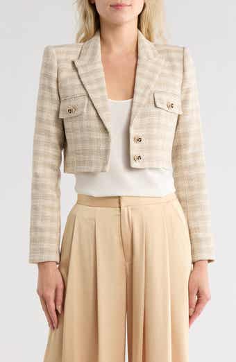 L'AGENCE Maura Crop Jacket