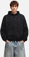 AELFRIC EDEN Rhinestone Pullover Hoodie