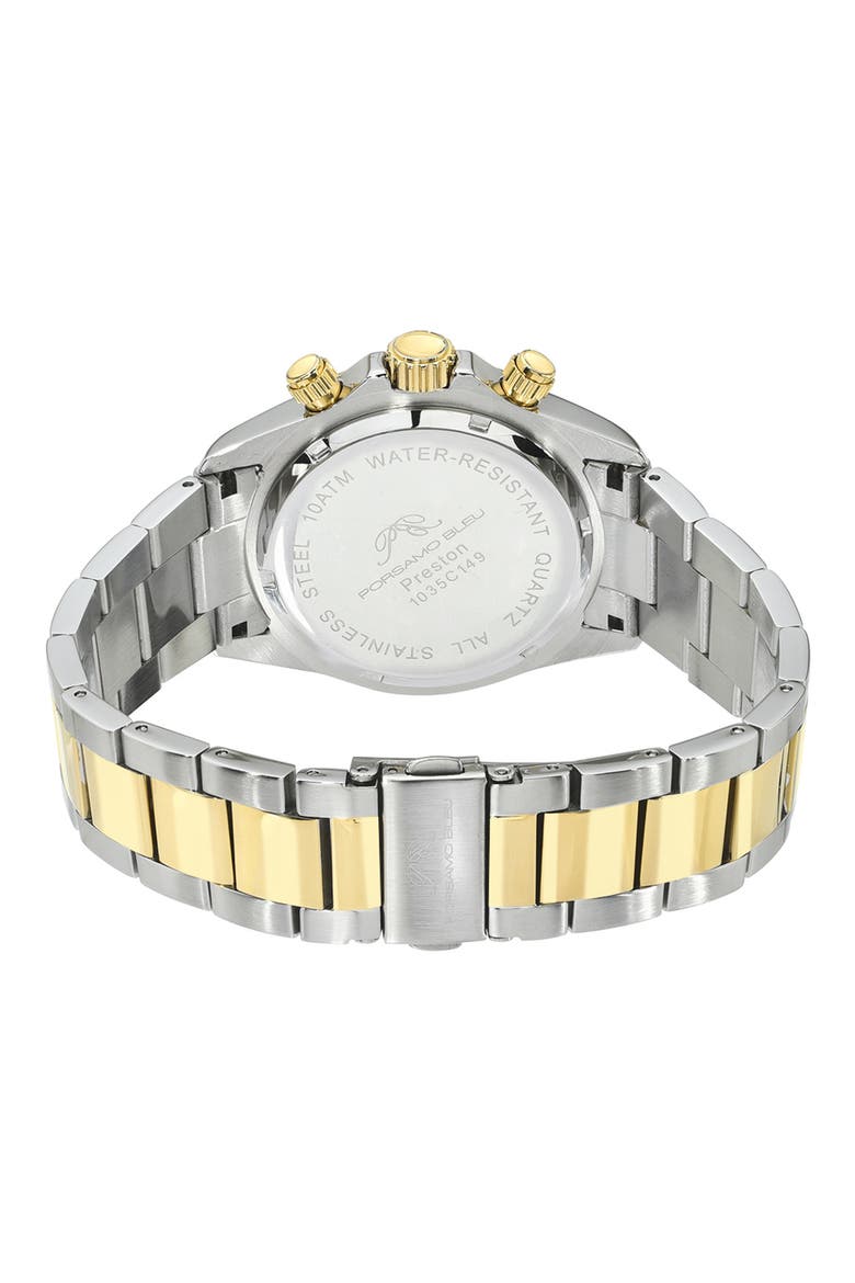 Preston Two-Tone Bracelet Watch, 44mm, Alternate, color, TWO-TONE