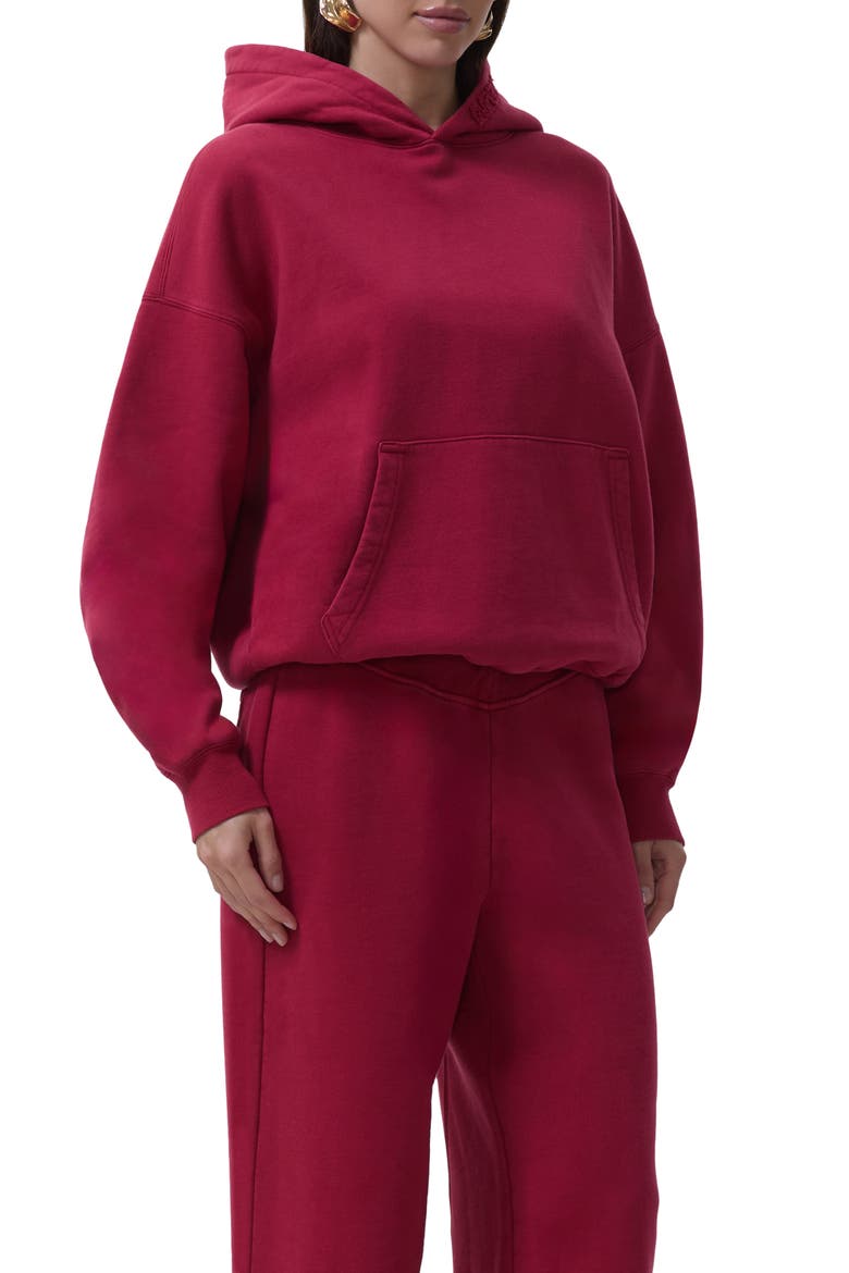 Blake Cotton Hoodie, Main, color, RIO RED