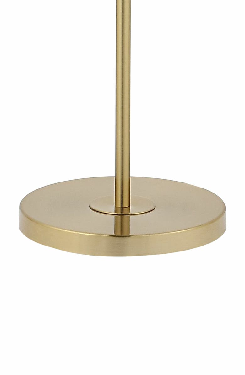 JONATHAN Y Eva Modern Contemporary Iron LED Floor Lamp, Alternate, color, Brass Gold