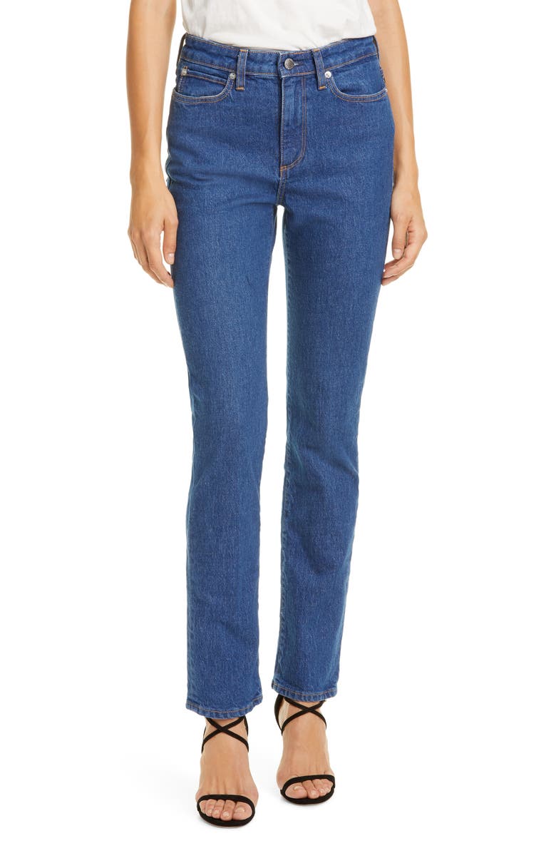 Simon Miller High Waist Skinny Jeans, Main, color,