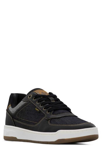 Lee Daybreaker Low Top Sneaker In Black