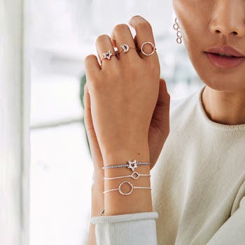 Monica Vinader Riva Mini Kite Diamond Bracelet Nordstromrack