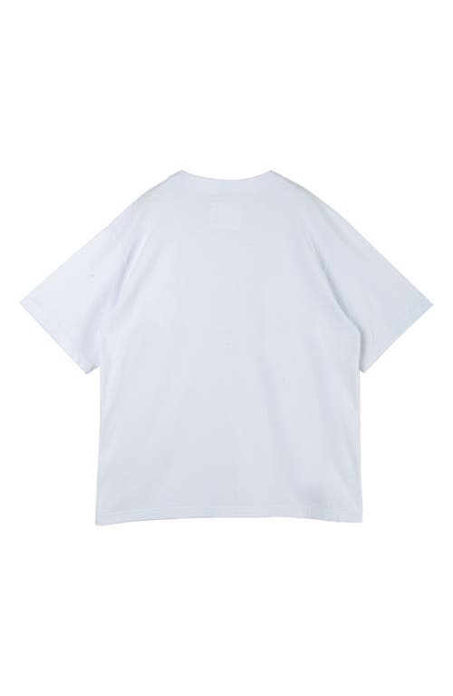 Sacai Carhartt Wip Cotton Jersey Pocket T-shirt In White