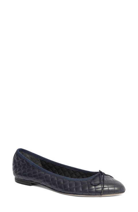 Sequin Embellished Ballet Flat