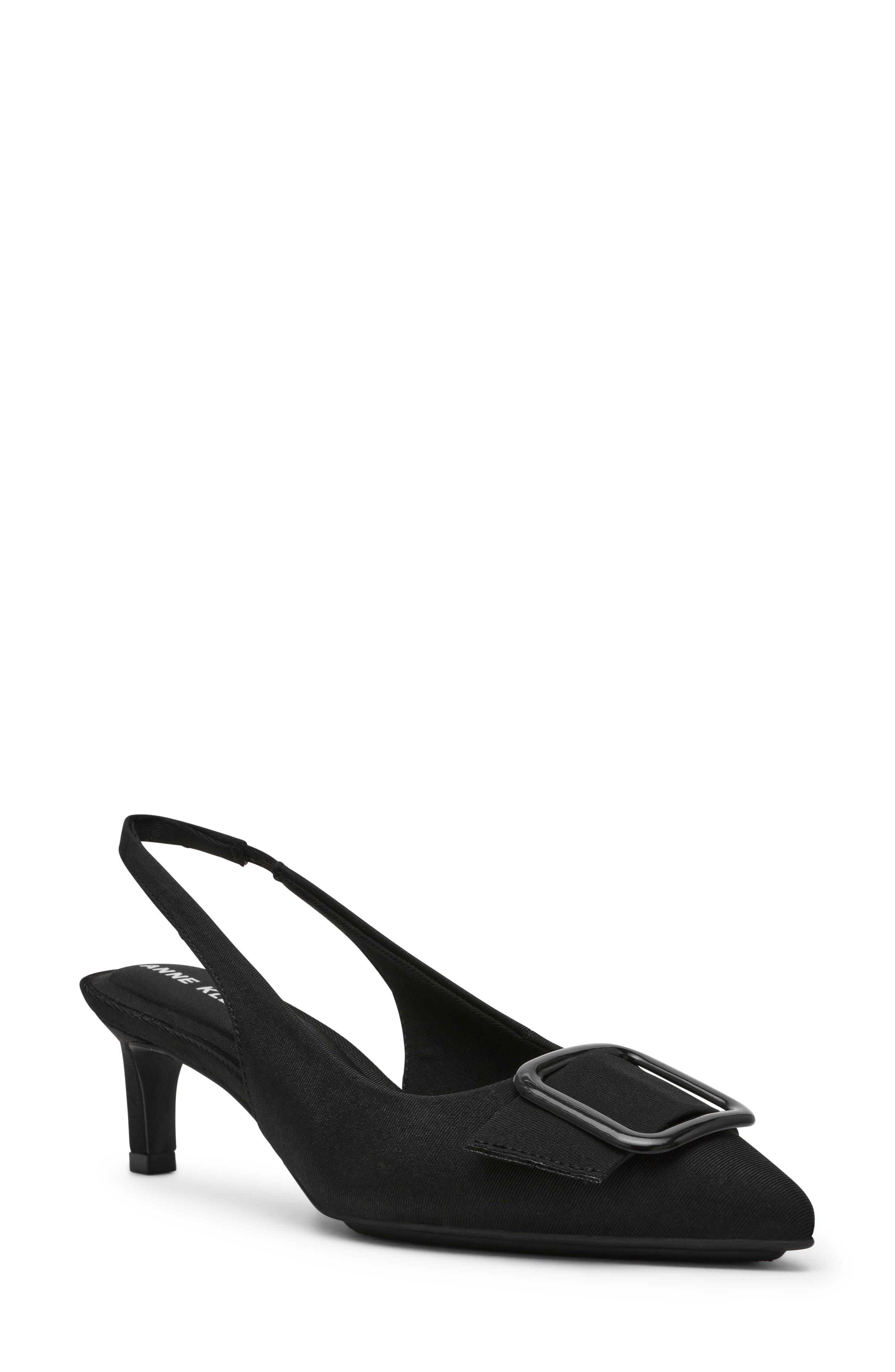 Anne Klein Ilanna Slingback Pointed Toe Pump, Main, color, 