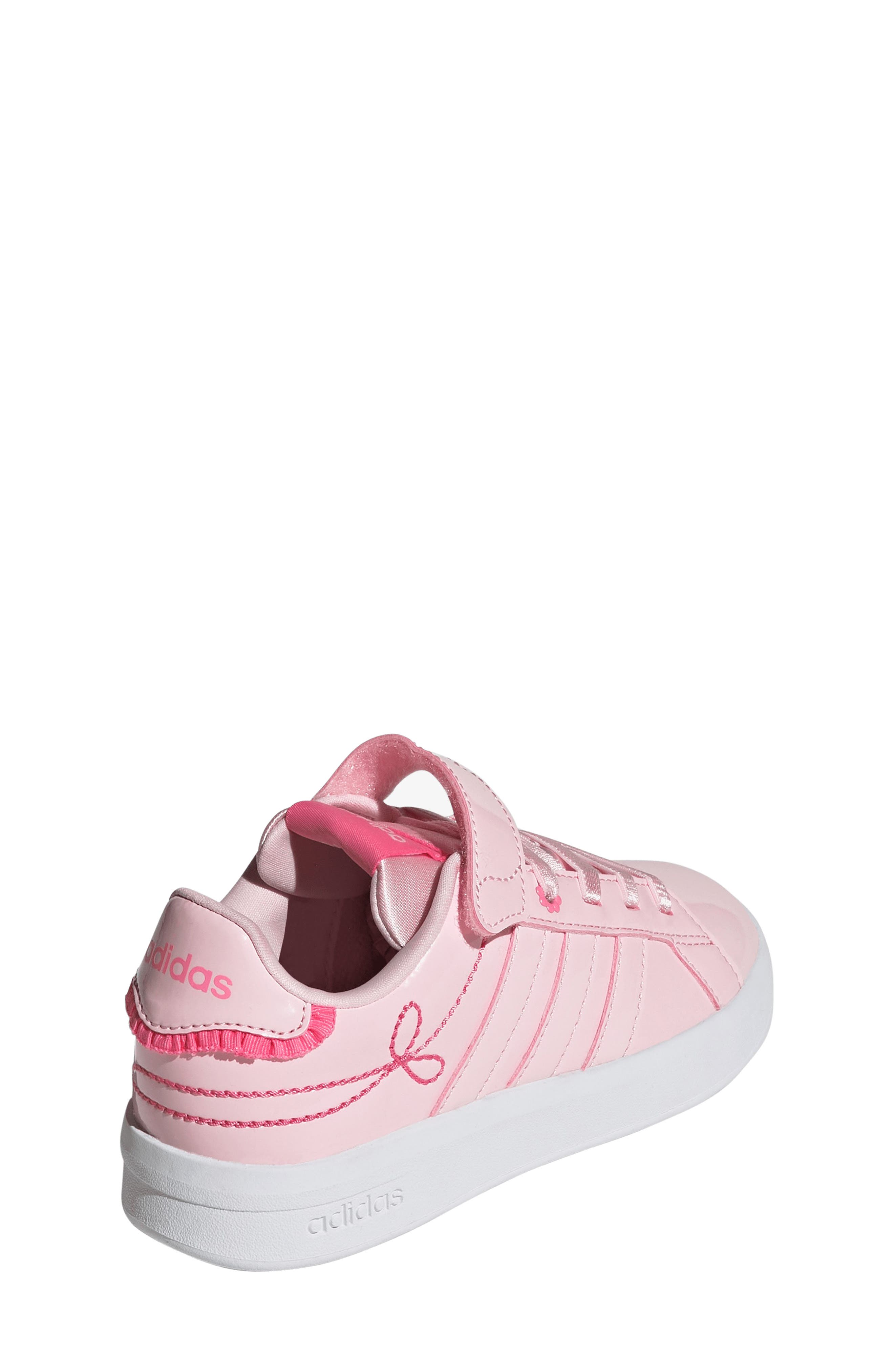 adidas Kids' Grand Court 3.0 Sneaker, Alternate, color, Distilled Pink/ Bliss Pink
