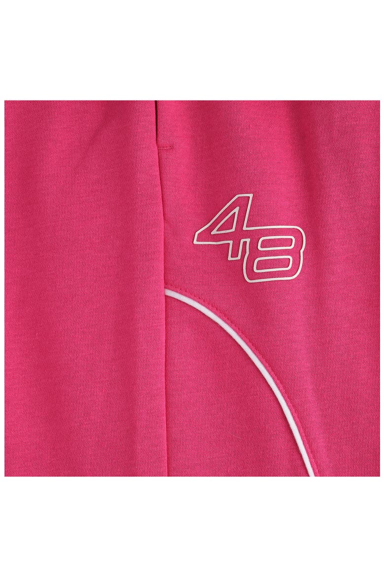 Kids' Star Drive Moto Sweatpants, Alternate, color, BRIGHT PINK