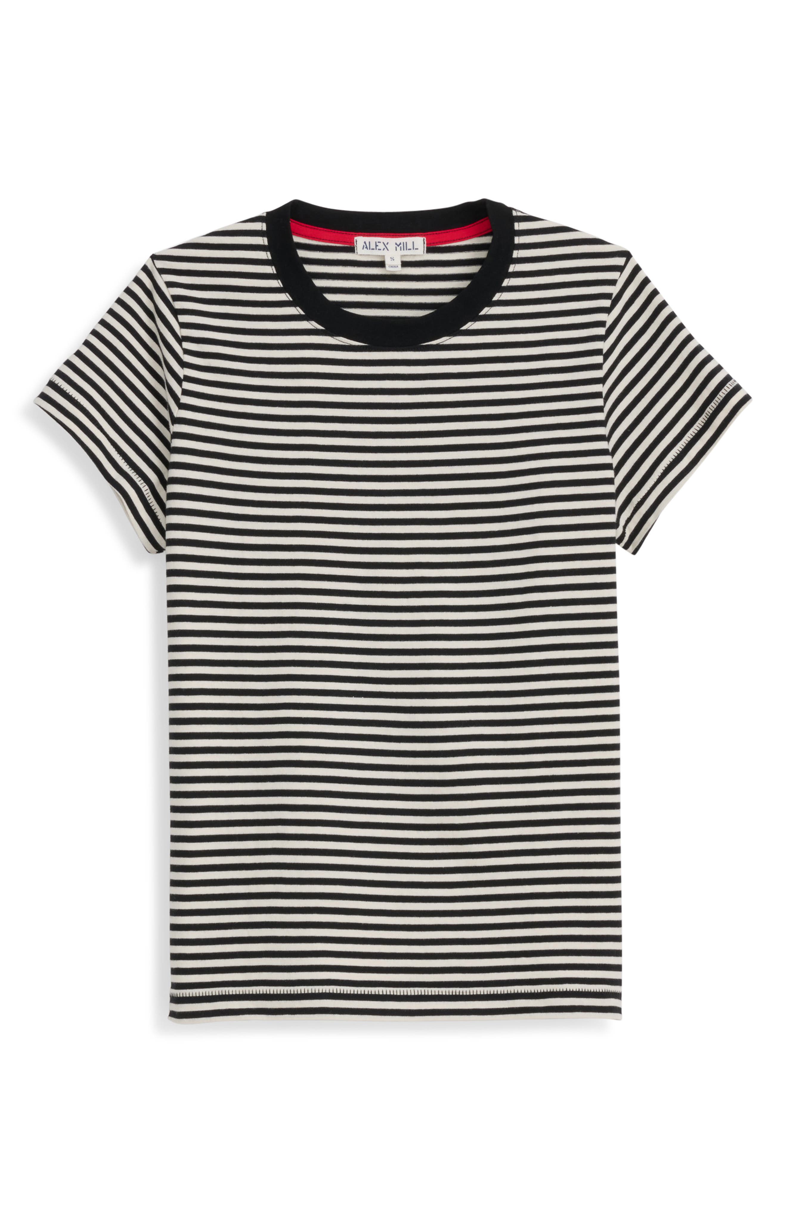 Prospect Stripe Cotton T-Shirt - image 2