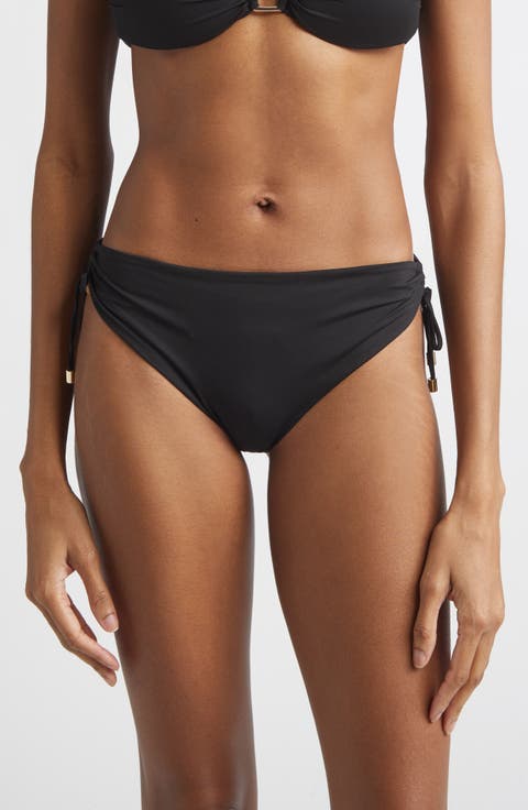 Sandra Ruched Bikini Bottoms