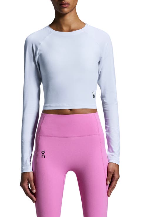 Studio Long Sleeve Crop Top