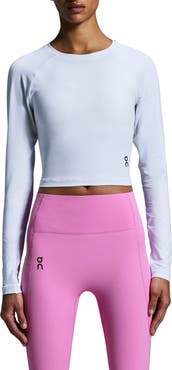 On Studio Long Sleeve Crop Top