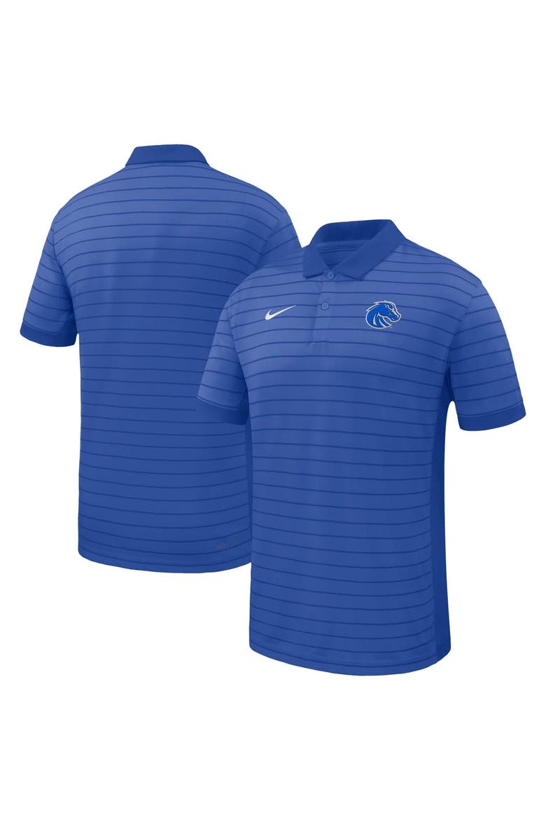 Men's Nike Royal Boise State Broncos 2025 Early Season Coaches Sideline Victory Stripe Performance Polo, Main, color, Royal