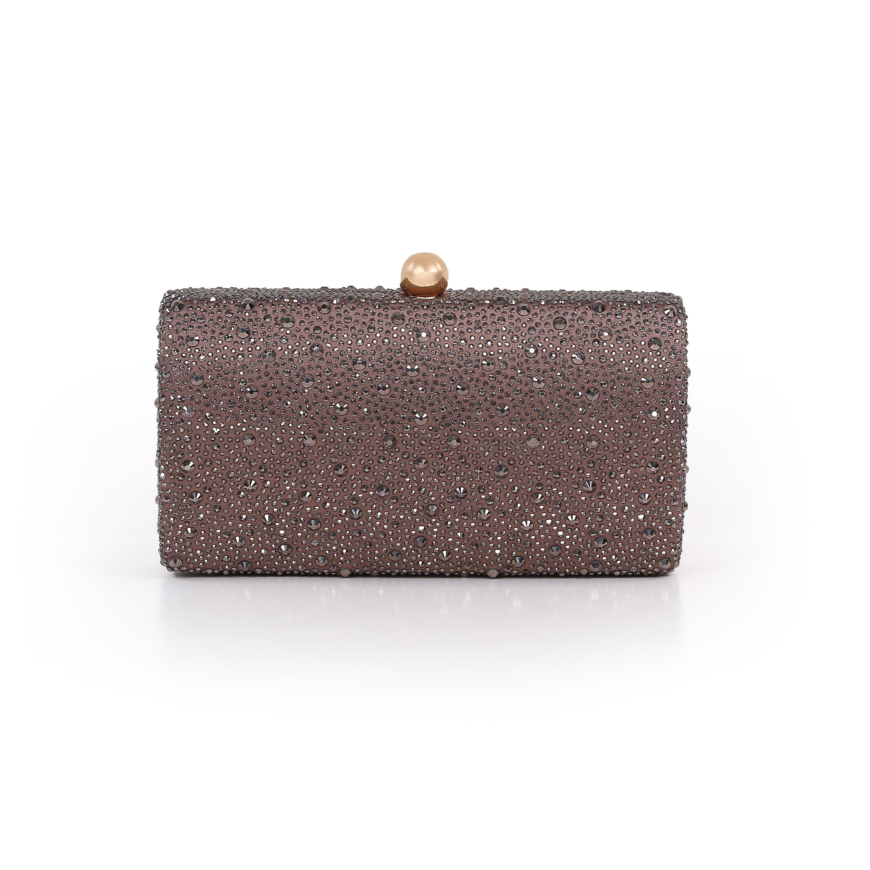 Fern Crystal Minaudière, Alternate, color, Bronze