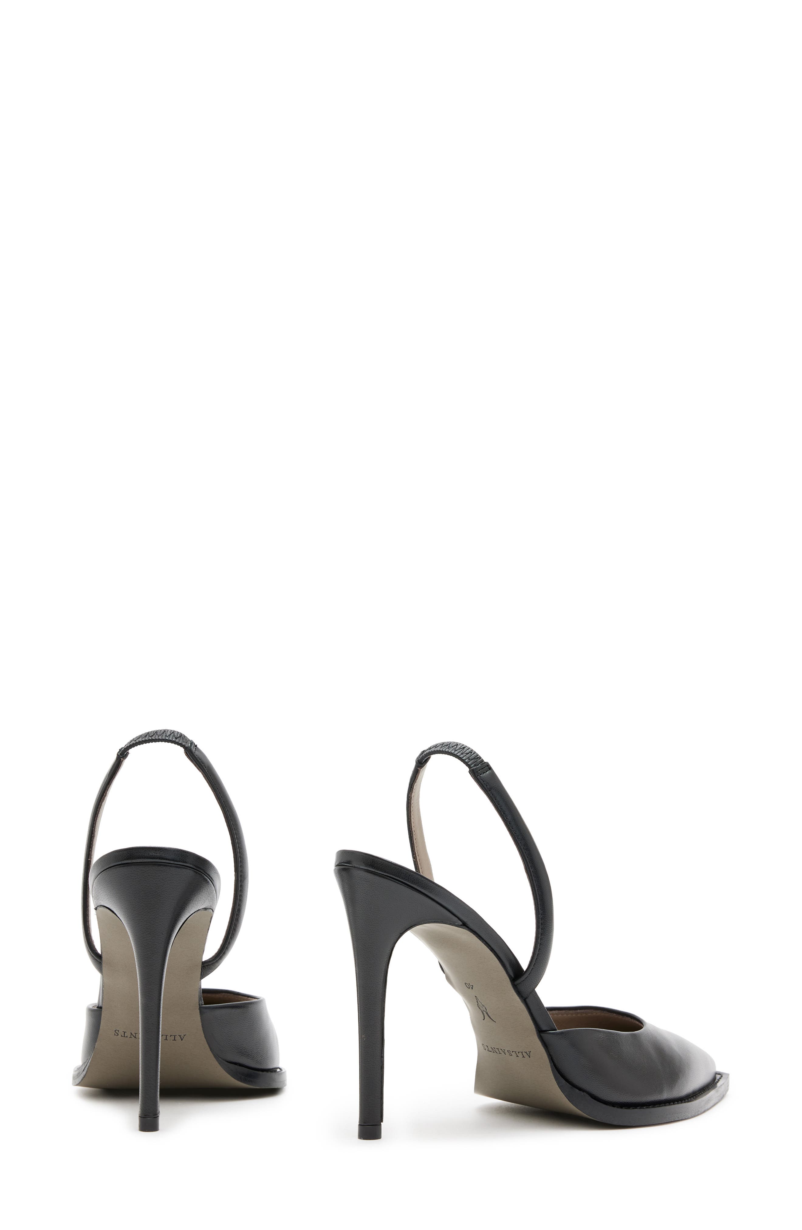 AllSaints Lily Slingback Pointed Toe Pump, Alternate, color, 