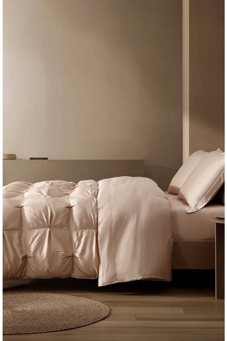 Set of 2 Pillow Shams, Alternate, color, BLUSH