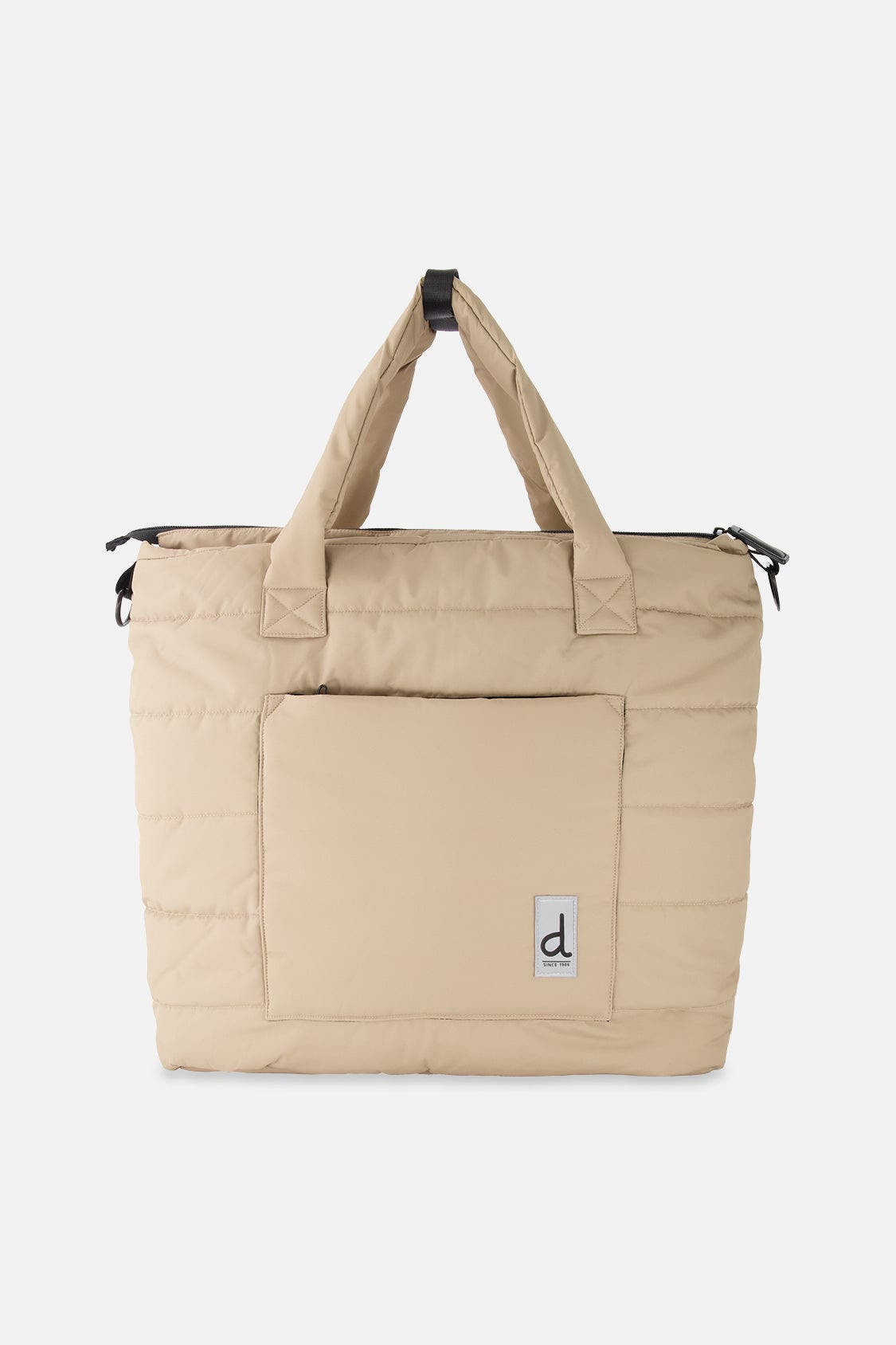 Deux par Deux Diaper Bag with Changing Mat and Stroller Straps, Main, color, 